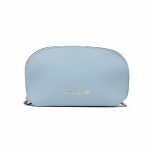 Perricone MD Powder Blue Zip Cosmetic Case with Gold Logo